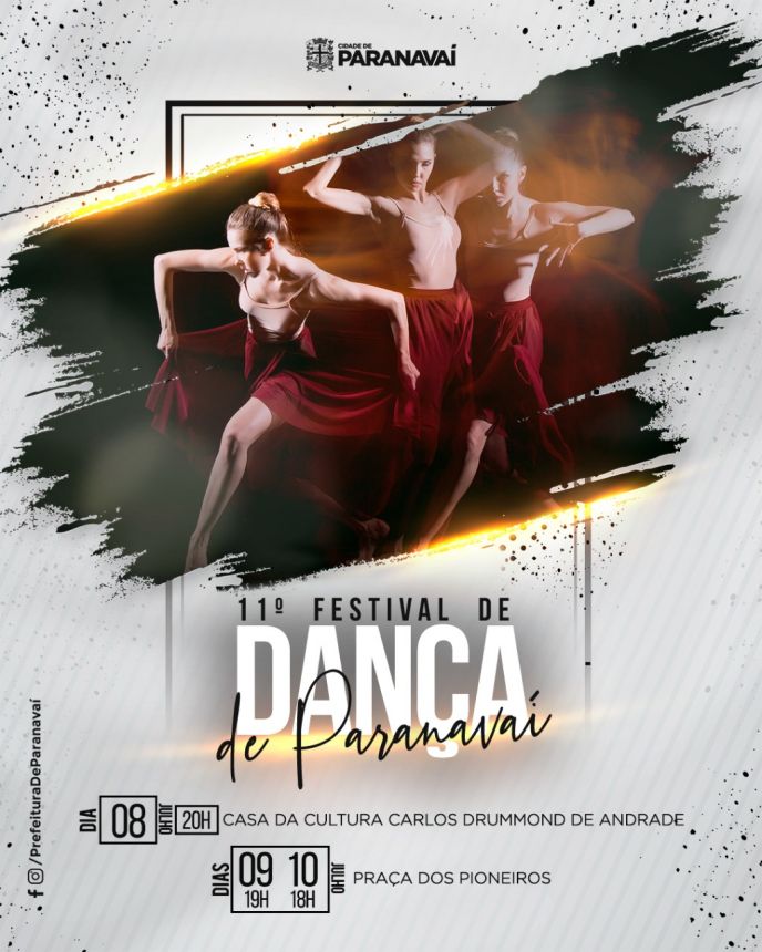 Programação do 11º Festival de Dança terá oficina de Ballet e apresentações de 19 coreografias