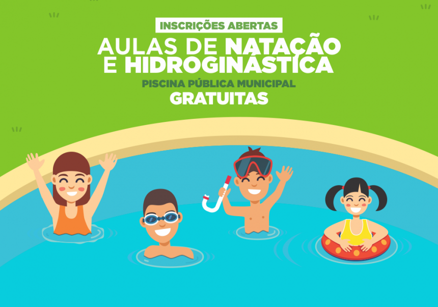 Abertas As Inscricoes Para Aulas De Natacao E Hidroginastica Na Piscina Publica