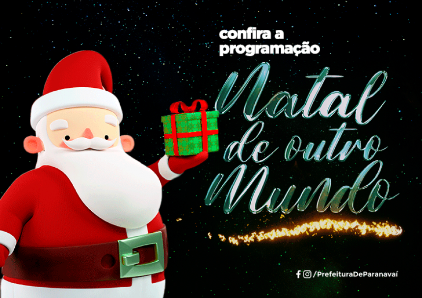 Programação Cultural de Natal começa no dia 2 de dezembro com a chegada do Papai Noel Programação Cultural de Natal começa no dia 2 de dezembro com a chegada do Papai Noel